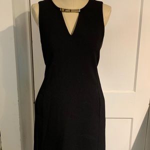 MK black sheath dress